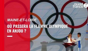 VIDÉO. Quels sont les sept sites retenus pour le passage de la flamme olympique en Maine-et-Loire ?