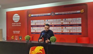 Vidéo. Football : la réaction d'Olivier Echouafni après le nul de QRM face à Dijon