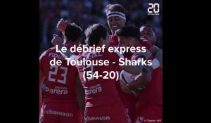 Le débrief express de Stade Toulousain - Sharks (54-20)