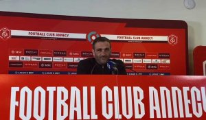 Football: « il faut assumer », assure Nicolas Rabuel après la défaite du VAFC à Annecy