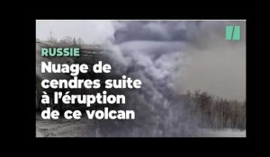 Russie : Dans un immense nuage de cendres, ce volcan russe s’est à nouveau réveillé