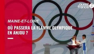 VIDÉO. Quels sont les sept sites retenus pour le passage de la flamme olympique en Maine-et-Loire ?