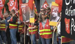 Macron à Lyon: 3.000 manifestants anti-réforme des retraites