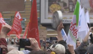 France: Emmanuel Macron à Lyon: 3.000 manifestants anti-réforme des retraites