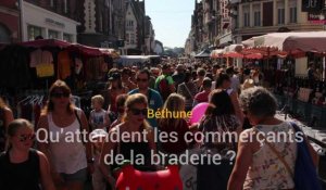 Béthune : que pensent les commerçants de la braderie ?