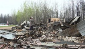 Canada : scènes de désolation après les incendies, les pompiers inquiets