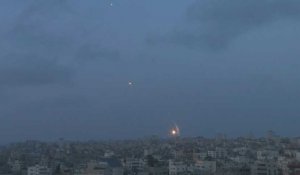 Tirs de roquettes depuis la bande de Gaza vers Israël