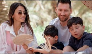 Lionel Messi passe du temps en famille à Riyad