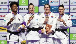 Mondiaux de judo : la Française Audrey Tcheuméo en argent en -78 kg