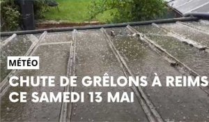 Orage et chutes de grêlons à Reims ce samedi 13 mai