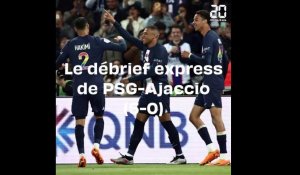 Le débrief express de PSG-Ajaccio (5-0) 