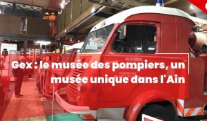 Gex : petite visite guidée du musée des pompiers, unique dans l’Ain