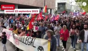 VIDÉO. La manifestation contre les violences policières et le racisme s'élance à Rennes 