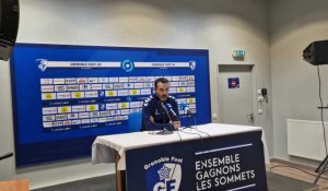 Vidéo. Football : la réaction d'Olivier Echouafni après la défaite de QRM à Grenoble