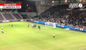 VIDÉO. Angers Sco : La joie des Angevins et du public après la victoire contre Bastia