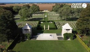 VIDÉO. Le cimetière militaire canadien de Bény-sur-Mer - Reviers abrite 2 049 tombes