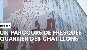 Reims : un musée à ciel ouvert naît sur les murs des Châtillons