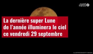 VIDÉO.La dernière super Lune de l’année illuminera le ciel ce vendredi 29 septembre