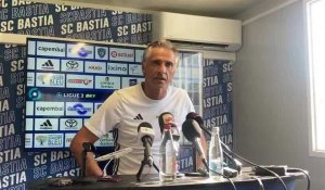 Régis Brouard, entraîneur du SC Bastia, à propos des rencontres contre Pau et Angers
