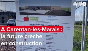 VIDEO. Une nouvelle crèche en construction à Carentan-les-Marais