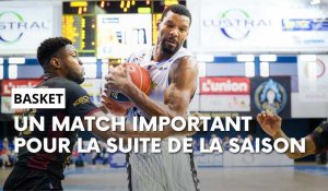 Avant-match de la finale retour des play-offs entre le Champagne Basket et Chalon-sur-Saône 