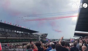 VIDEO. 24 Heures du Mans 2023 : la Patrouille de France survole le circuit 