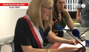 VIDEO. Dorothée Pacaud élue maire de Saint-Brevin
