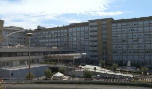 Images de l'hôpital Gemelli à Rome où le pape François poursuit sa convalescence