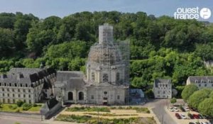 VIDÉO. À Saumur, la chapelle royale attaquée par un nouvel "ennemi"