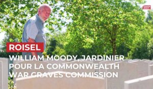 William Moody, jardinier pour la Commonwealth War Graves Commission à Roisel