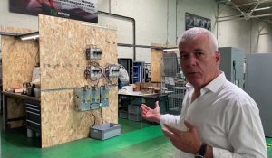 Béthune : Gilles Fontaine présente les activités d'Ennea Green, installée sur une parcelle de l'ex-usine Bridgestone
