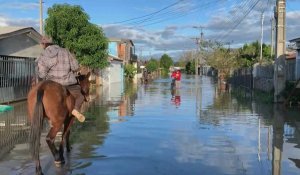 Brésil: Inondations après le passage d'un cyclone qui a fait 11 morts