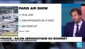 Salon du Bourget : le défi de la décarbonation du secteur aérien