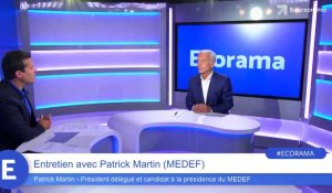 Patrick Martin (Medef) : "Je veux un Medef ambitieux pour la France !"