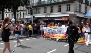 Quimper : La Marche des Fiertés colore le centre-ville