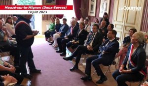 VIDÉO. Fort séisme dans l’Ouest : le ministre Christophe Béchu au chevet des sinistrés en Deux-Sèvres 