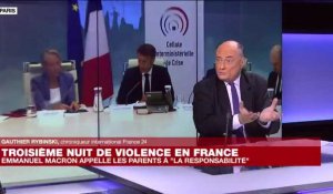 Nuits de violence en France : Emmanuel Macron appelle les parents à "la responsabilité"