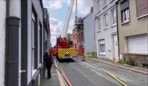 Saint-Pol-sur-Mer: une maison ravagée par le feu, pas de blessé