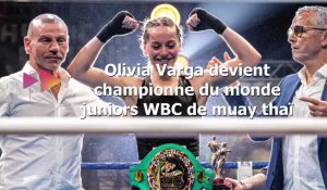 La Châlonnaise Olivia Varga championne du monde juniors de muay thaÏ