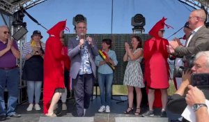 Un trio belge sur le podium du décortiquage de crevettes de Leffrinckoucke