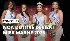 Noa Dutitre sacrée Miss Marne 2023 au Kabaret de Tinqueux