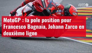VIDÉO. DIRECT. MotoGP : la pole position pour Francesco Bagnaia, Johann Zarco en deuxième