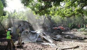 Mayotte : Darmanin assiste à la destruction de logements insalubres