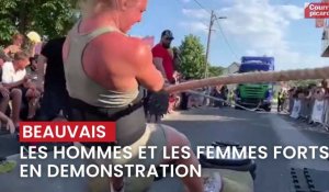 Les hommes (et femmes) les plus forts de France en démonstration à Beauvais