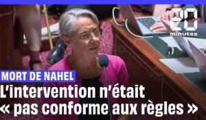 Mort de Nahel : pour Elisabeth Borne, l'intervention policière n'est « manifestement pas conforme »