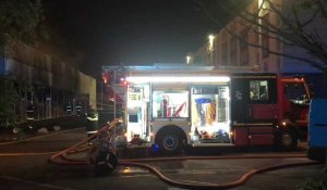 Valenciennes : un restaurant ravagé par un incendie, soirée brûlante à la Briquette