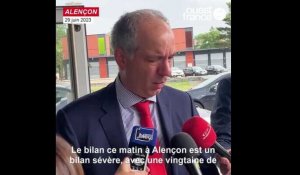 VIDÉO. Un bilan « sévère » après les violences à Alençon, selon le préfet