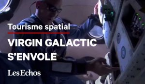 Virgin Galactic emmène ses premiers clients dans l’espace 