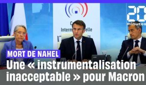 Mort de Nahel : Emmanuel Macron dénonce une « instrumentalisation inacceptable » 