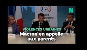 Mort de Nahel : Emmanuel Macron en appelle à « la responsabilité des parents » après les violences